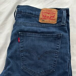 Levi's Dark Blue Straight Jeans Excellent condition Size Big and Tall 36x38